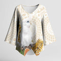 Australia Little Corella Kimono Sleeve Blouse Cacatua Sanguinea Western Grevillea Aboriginal Art - Aussie Hoodie