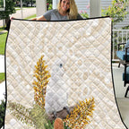 Australia Little Corella Quilt Cacatua Sanguinea Western Grevillea Aboriginal Art - Aussie Hoodie