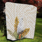 Australia Little Corella Quilt Cacatua Sanguinea Western Grevillea Aboriginal Art - Aussie Hoodie