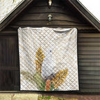 Australia Little Corella Quilt Cacatua Sanguinea Western Grevillea Aboriginal Art - Aussie Hoodie