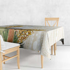 Australia Little Corella Tablecloth Cacatua Sanguinea Western Grevillea Aboriginal Art - Aussie Hoodie