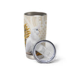 Australia Little Corella Tumbler Cup Cacatua Sanguinea Western Grevillea Aboriginal Art - Aussie Hoodie