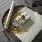 Australia Little Corella Wrapping Paper Cacatua Sanguinea Western Grevillea Aboriginal Art - Aussie Hoodie