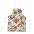 Little Corella Australia Cockatoo Apron Cacatua Sanguinea Banksia Seamless White - Aussie Hoodie