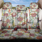 Little Corella Australia Cockatoo Back Car Seat Cover Cacatua Sanguinea Banksia Seamless White - Aussie Hoodie