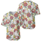 Little Corella Australia Cockatoo Baseball Jersey Cacatua Sanguinea Banksia Seamless White - Aussie Hoodie