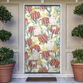 Little Corella Australia Cockatoo Door Cover Cacatua Sanguinea Banksia Seamless White - Aussie Hoodie