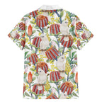 Little Corella Australia Cockatoo Family Matching Mermaid Dress and Hawaiian Shirt Cacatua Sanguinea Banksia Seamless White - Aussie Hoodie