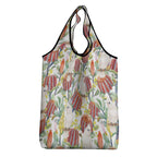 Little Corella Australia Cockatoo Grocery Bag Cacatua Sanguinea Banksia Seamless White - Aussie Hoodie