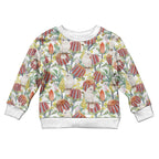 Little Corella Australia Cockatoo Kid Ugly Christmas Sweater Cacatua Sanguinea Banksia Seamless White - Aussie Hoodie