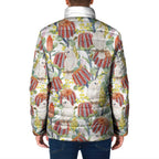 Little Corella Australia Cockatoo Padded Jacket Cacatua Sanguinea Banksia Seamless White - Aussie Hoodie