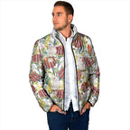 Little Corella Australia Cockatoo Padded Jacket Cacatua Sanguinea Banksia Seamless White - Aussie Hoodie