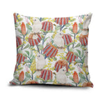 Little Corella Australia Cockatoo Pillow Cover Cacatua Sanguinea Banksia Seamless White - Aussie Hoodie