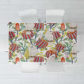 Little Corella Australia Cockatoo Tablecloth Cacatua Sanguinea Banksia Seamless White - Aussie Hoodie