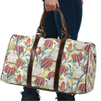 Little Corella Australia Cockatoo Travel Bag Cacatua Sanguinea Banksia Seamless White - Aussie Hoodie