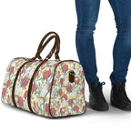 Little Corella Australia Cockatoo Travel Bag Cacatua Sanguinea Banksia Seamless White - Aussie Hoodie