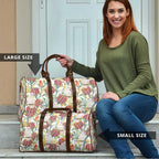 Little Corella Australia Cockatoo Travel Bag Cacatua Sanguinea Banksia Seamless White - Aussie Hoodie