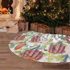 Little Corella Australia Cockatoo Tree Skirt Cacatua Sanguinea Banksia Seamless White - Aussie Hoodie