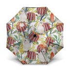 Little Corella Australia Cockatoo Umbrella Cacatua Sanguinea Banksia Seamless White - Aussie Hoodie
