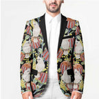Little Corella Australia Cockatoo Blazer Cacatua Sanguinea Banksia Seamless Black - Aussie Hoodie