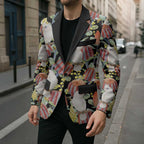 Little Corella Australia Cockatoo Blazer Cacatua Sanguinea Banksia Seamless Black - Aussie Hoodie