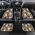Little Corella Australia Cockatoo Car Mats Cacatua Sanguinea Banksia Seamless Black - Aussie Hoodie