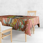 Australia Tawny Frogmouth Tablecloth Golden Wattle Banksia Aboriginal Art - Aussie Hoodie