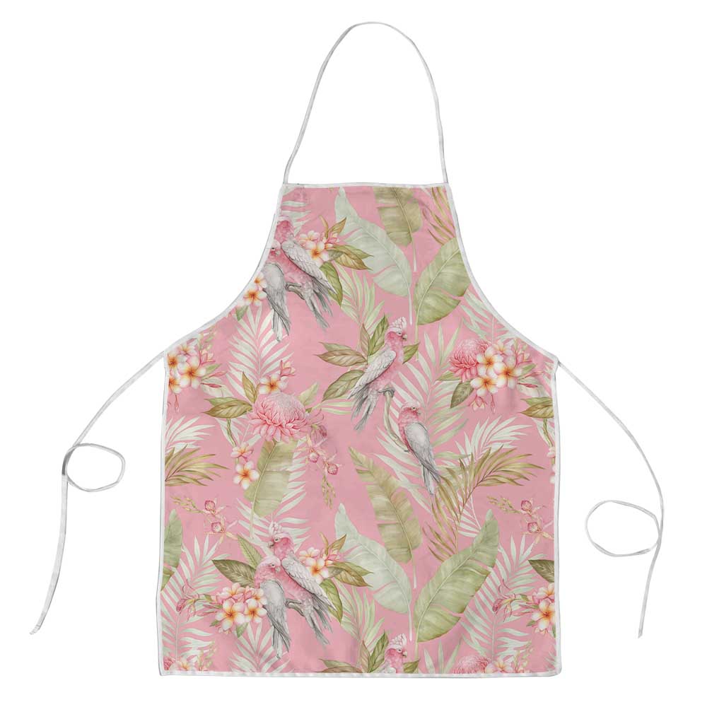 Australia Galah Cockatoo Apron Eolophus Soseicapilla Couple Seamless Style - Aussie Hoodie