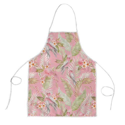 Australia Galah Cockatoo Apron Eolophus Soseicapilla Couple Seamless Style - Aussie Hoodie