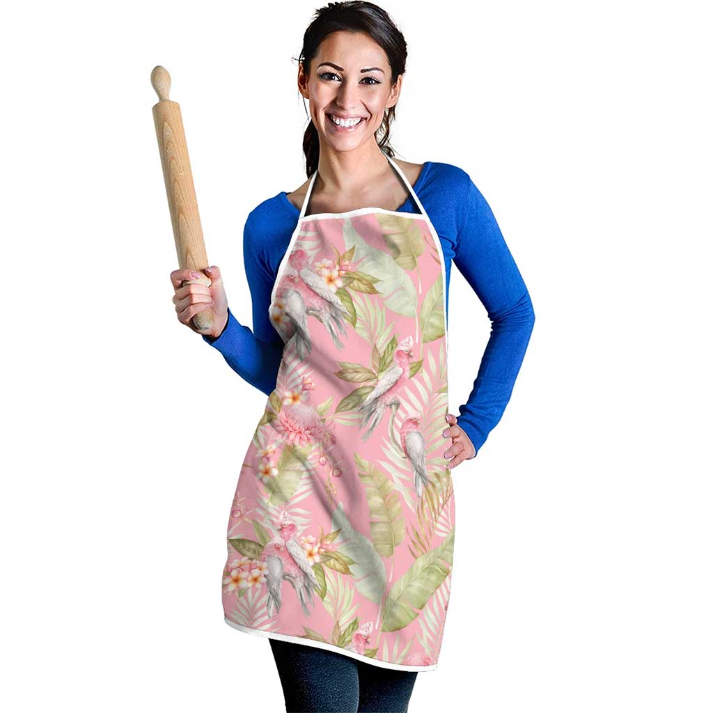 Australia Galah Cockatoo Apron Eolophus Soseicapilla Couple Seamless Style - Aussie Hoodie