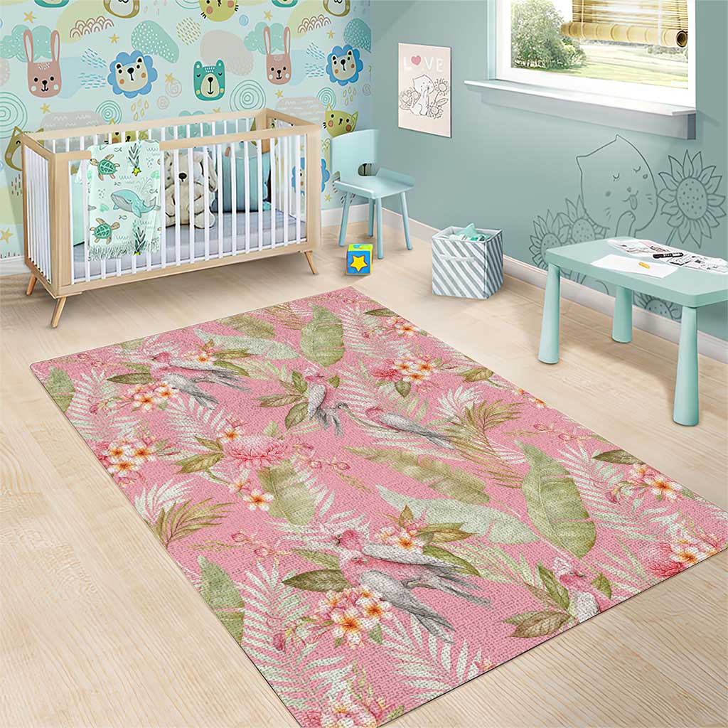 Australia Galah Cockatoo Area Rug Eolophus Soseicapilla Couple Seamless Style - Aussie Hoodie