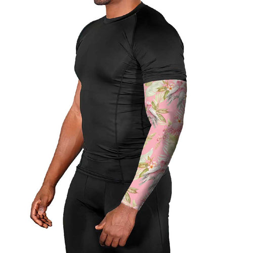Australia Galah Cockatoo Arm Sleeves Eolophus Soseicapilla Couple Seamless Style - Aussie Hoodie