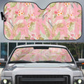 Australia Galah Cockatoo Auto Sun Shade Eolophus Soseicapilla Couple Seamless Style - Aussie Hoodie