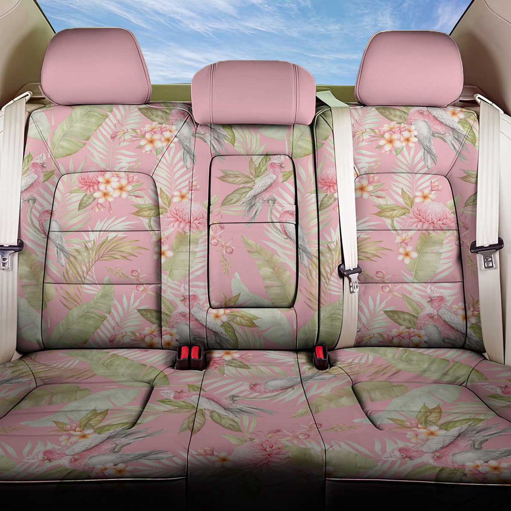 Australia Galah Cockatoo Back Car Seat Cover Eolophus Soseicapilla Couple Seamless Style - Aussie Hoodie