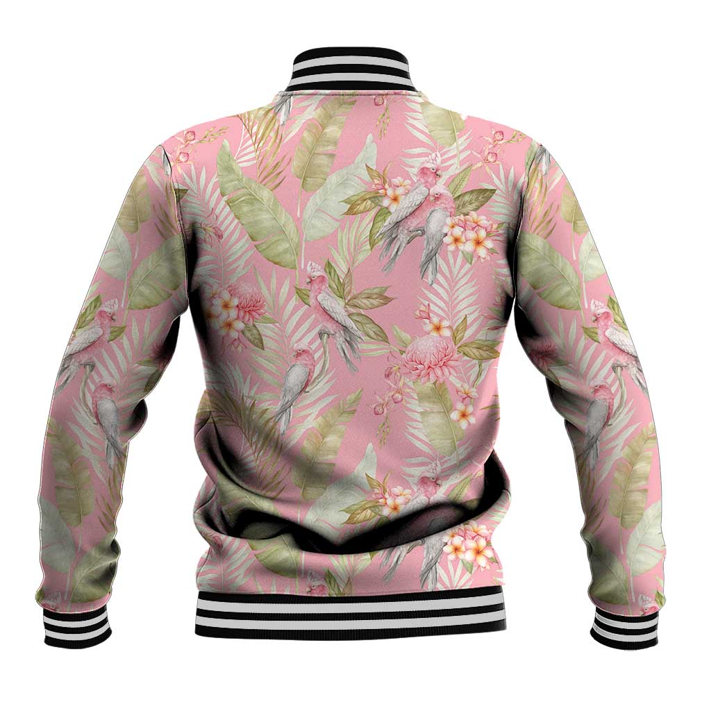 Australia Galah Cockatoo Baseball Jacket Eolophus Soseicapilla Couple Seamless Style - Aussie Hoodie