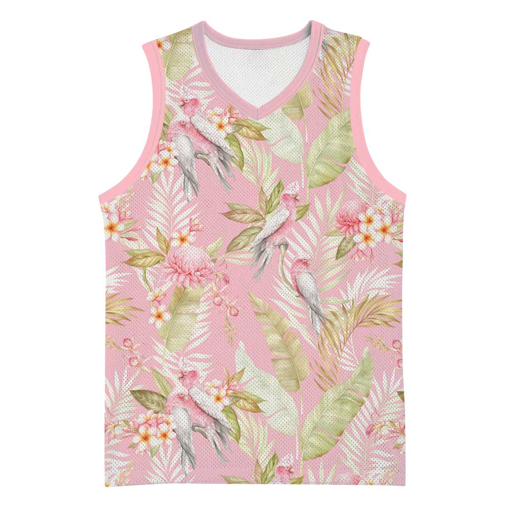 Australia Galah Cockatoo Basketball Jersey Eolophus Soseicapilla Couple Seamless Style - Aussie Hoodie