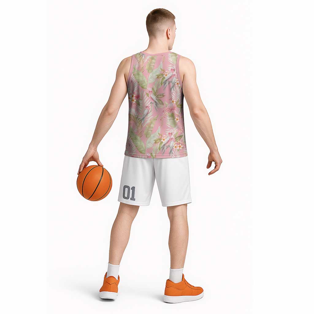 Australia Galah Cockatoo Basketball Jersey Eolophus Soseicapilla Couple Seamless Style - Aussie Hoodie