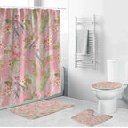 Australia Galah Cockatoo Bathroom Set Eolophus Soseicapilla Couple Seamless Style - Aussie Hoodie