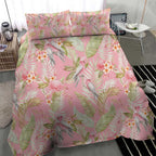 Australia Galah Cockatoo Bedding Set Eolophus Soseicapilla Couple Seamless Style - Aussie Hoodie