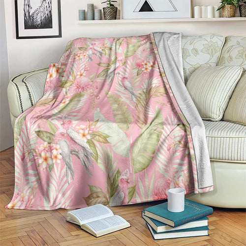 Australia Galah Cockatoo Blanket Eolophus Soseicapilla Couple Seamless Style - Aussie Hoodie