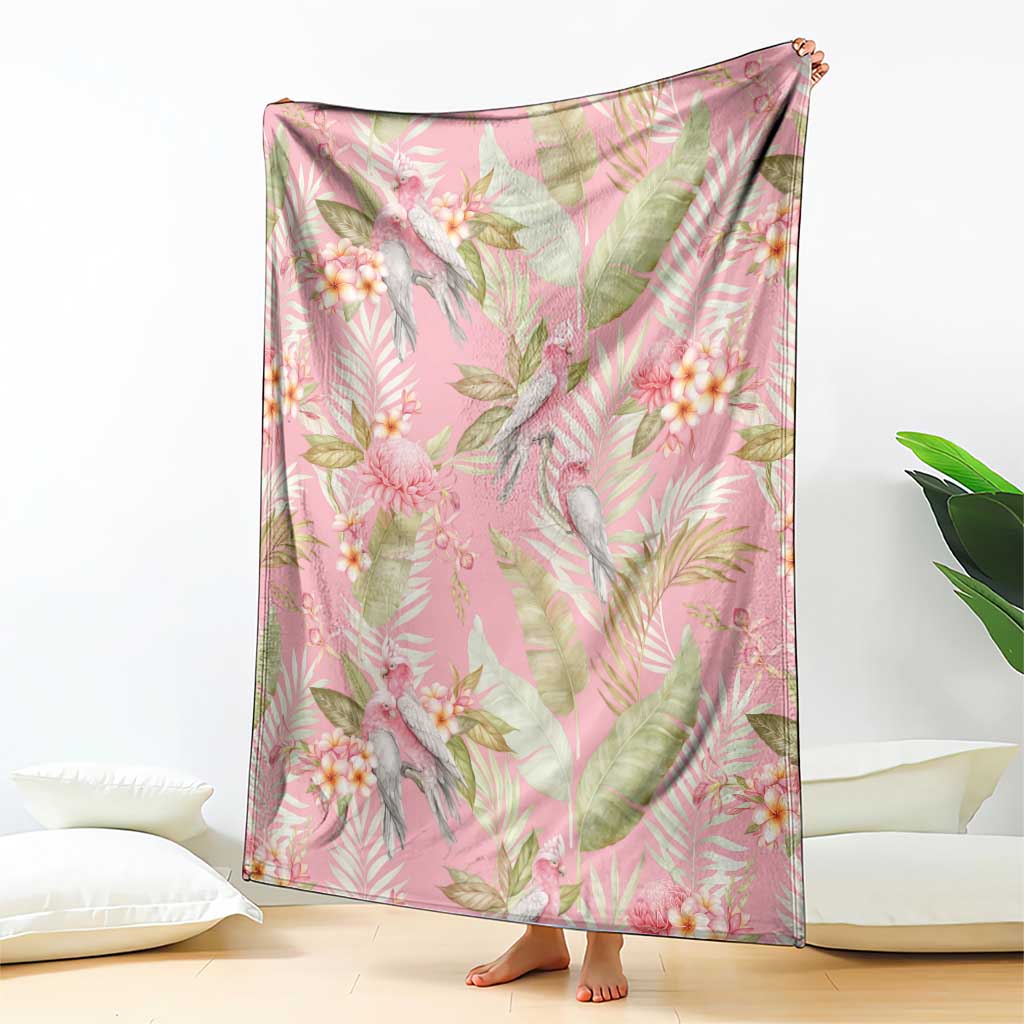 Australia Galah Cockatoo Blanket Eolophus Soseicapilla Couple Seamless Style - Aussie Hoodie