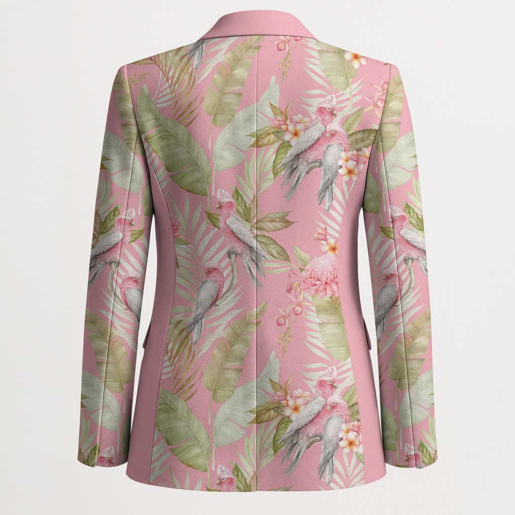Australia Galah Cockatoo Blazer Eolophus Soseicapilla Couple Seamless Style - Aussie Hoodie
