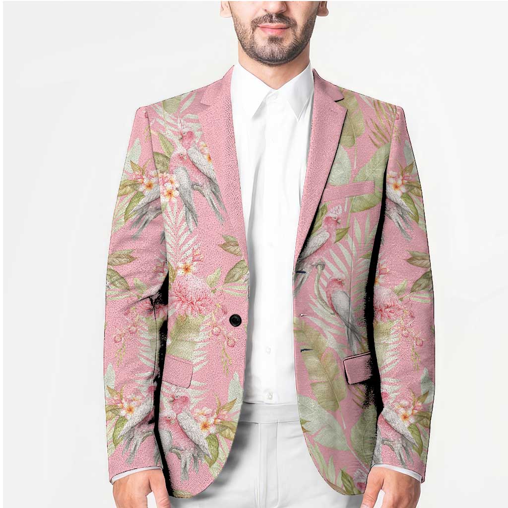 Australia Galah Cockatoo Blazer Eolophus Soseicapilla Couple Seamless Style - Aussie Hoodie