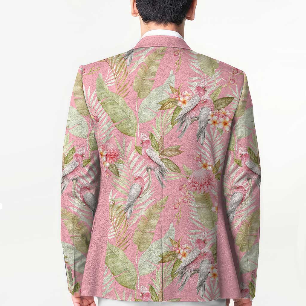 Australia Galah Cockatoo Blazer Eolophus Soseicapilla Couple Seamless Style - Aussie Hoodie