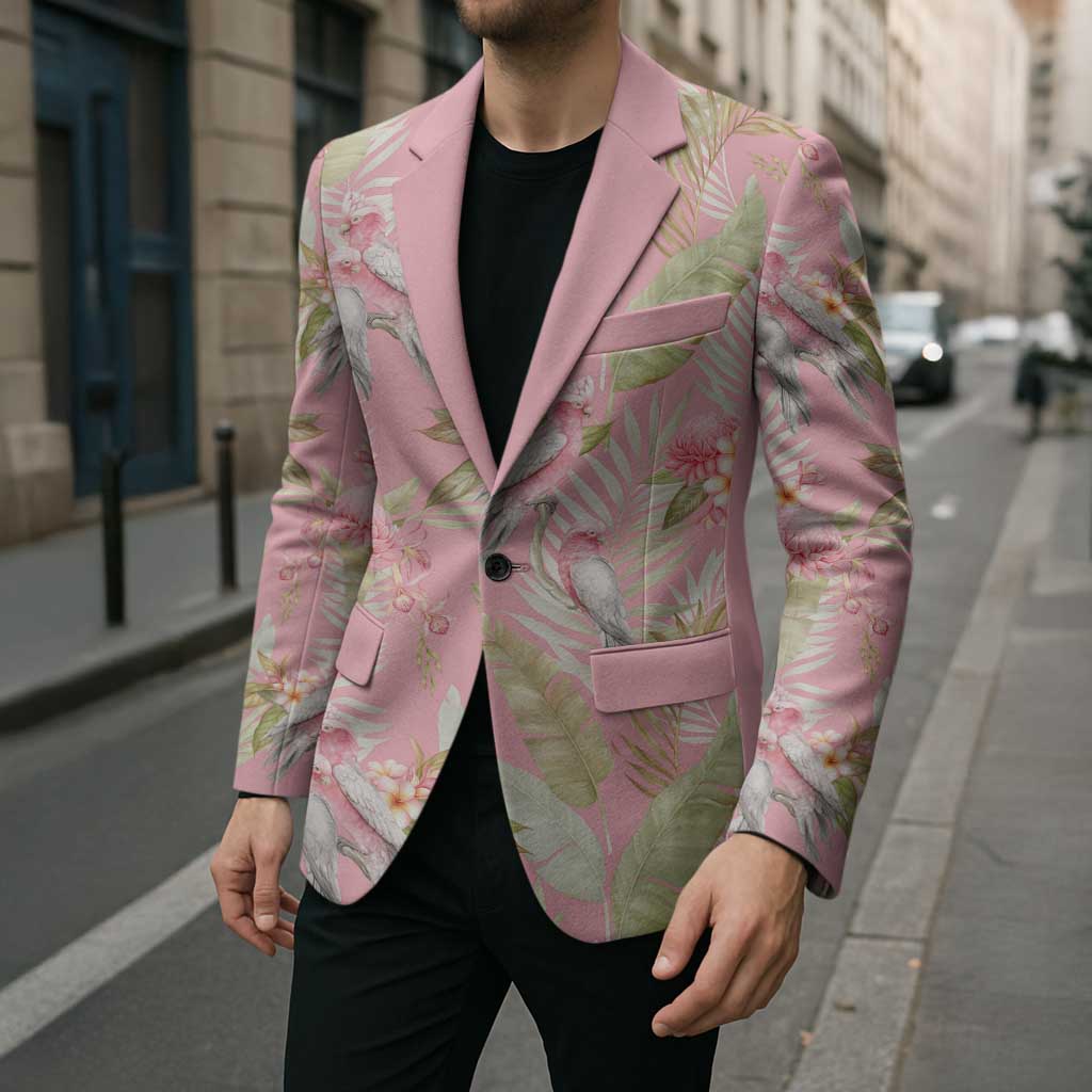 Australia Galah Cockatoo Blazer Eolophus Soseicapilla Couple Seamless Style - Aussie Hoodie