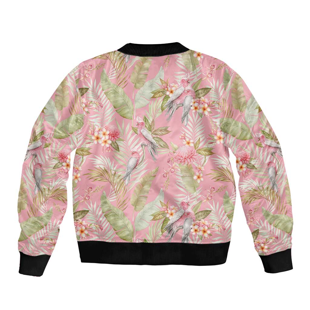 Australia Galah Cockatoo Bomber Jacket Eolophus Soseicapilla Couple Seamless Style - Aussie Hoodie