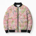 Australia Galah Cockatoo Bomber Puffer Jacket Eolophus Soseicapilla Couple Seamless Style - Aussie Hoodie