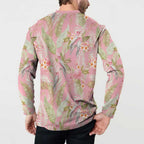 Australia Galah Cockatoo Button Sweatshirt Eolophus Soseicapilla Couple Seamless Style - Aussie Hoodie