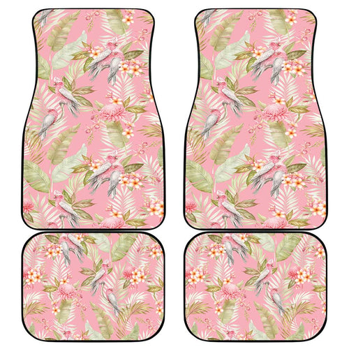 Australia Galah Cockatoo Car Mats Eolophus Soseicapilla Couple Seamless Style - Aussie Hoodie