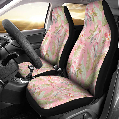 Australia Galah Cockatoo Car Seat Cover Eolophus Soseicapilla Couple Seamless Style - Aussie Hoodie